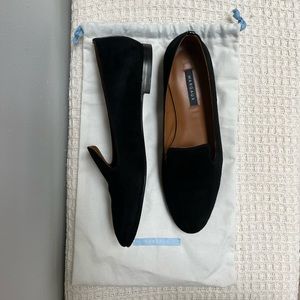 Margaux The Loafer in Black Suede